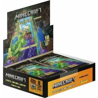 Panini Minecraft - Create, Explore, Survive présentoir Flow Packs (18) *ALLEMAND*