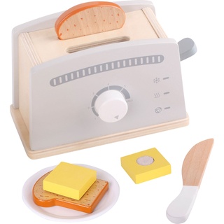 Beeboo BEK Holz Toaster mit Zubeh?r, 7tlg.