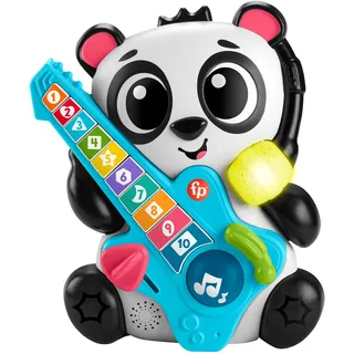 Fisher-Price Lernspielzeug für Babys und Kleinkinder, Beat Bande Zahlen & Zauber Panda Liz mit interaktiver Musik und Lichtern für Kinder ab 9 Monaten, deutsche Ausgabe, HYL32