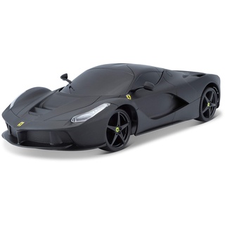 Maisto Tech R/C Ferrari LaFerrari: Ferngesteuertes Auto im Maßstab 1:24, 2,4 GHz, mit Pistolengriff-Steuerung, ab 5 Jahren, 20 cm, matt schwarz (581530-2)