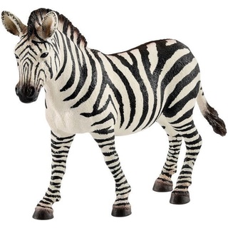 Schleich® Spielfigur Zebra Stute, (1-tlg) schwarz