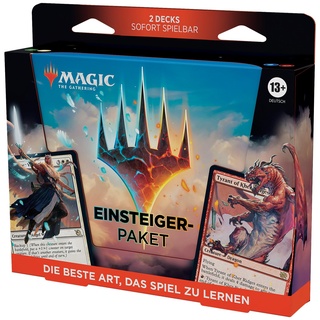 Magic: The Gathering Einsteigerpaket 2023 – Spielen lernen mit 2 spielfertigen Decks + 2 Codes, um online zu spielen (Fantasy-Kartenspiel für 2 Spieler) (Deutsche Version)