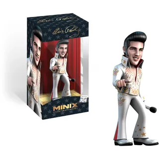 MINIX - Music #104 - Elvis - Elvis Kostüm Weiß - Sammelfigur 12 cm