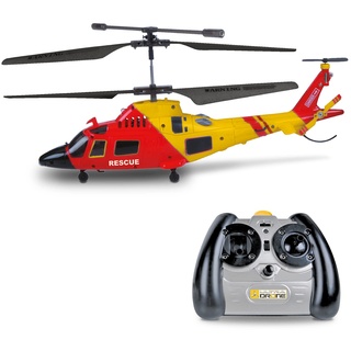 Mondo Motors – Hubschrauber H22.0 – Rescue Ultradrone ferngesteuert, mit Infrarotstrahlen, integrierter Gyroskop, 3 Kanäle, 63711, Mehrfarbig