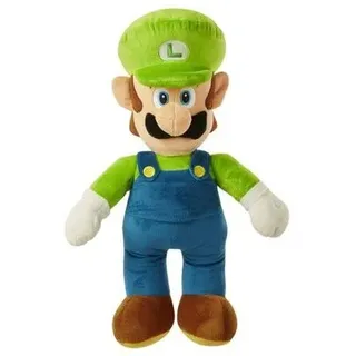 JAKKS PACIFIC 6445764457 Super Mario Luigi Jumbo Plüschfigur 50 cm