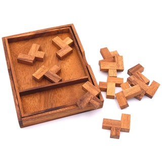 ROMBOL Eleven L Puzzle - kniffliges Packproblem für die ganze Familie
