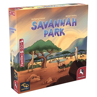 Pegasus Spiele Savannah Park Brettspiel