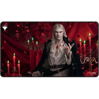 Ultra Pro Magic: The Gathering – Innistrad Crimson Vow Stitched Playmat V2 mit Sorin – ideal für Kartenspiele und Schlachten gegen Freunde und Feinde, perfekt für zu Hause als Mauspad für PC