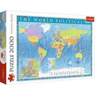 Puzzle 2000 - Politische Weltkarte