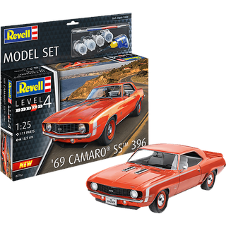 REVELL 67712 Model Set '69 Camaro SS Modellbausatz, Mehrfarbig