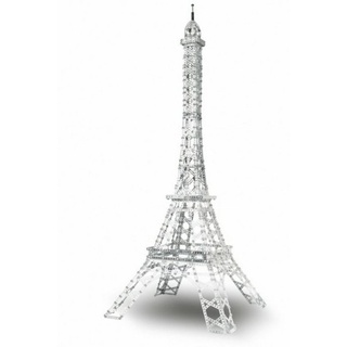 Eitech Metallbaukasten Metallbaukasten C33 - Eiffelturm Deluxe silberfarben