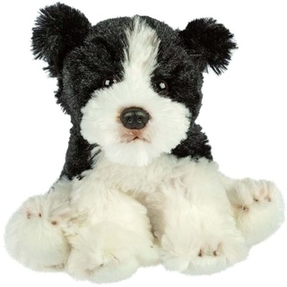 Border Collie Kuscheltier Hund schwarz weiß Plüschtier Schnuffelhund CHEWY