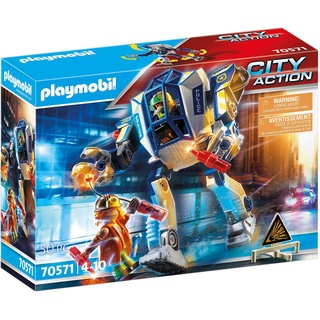 PLAYMOBIL City Action 70571 Polizei-Roboter: Spezialeinsatz, Für Kinder von 4 - 10 Jahre