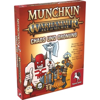 Pegasus Spiele 17022G - Munchkin Warhammer Age of Sigmar: Chaos & Ordnung [Erweiterung]
