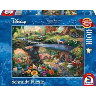 Schmidt Spiele - Disney, Alice im Wunderland, 1000 Teile