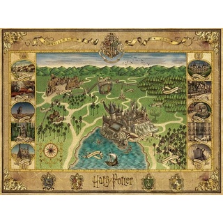 Harry Potter 12000720 - Hogwarts Karte