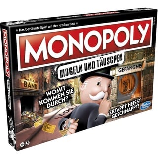 Hasbro Gaming Monopoly Mogeln und Täuschen Familienspiel, Spielspaß für Freunde und Familie, Toll als Partyspiel, Neue Variante des klassischen Spiels, Brettspiel für Kinder ab 8 Jahren