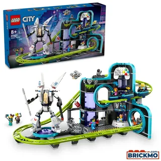LEGO City 60421 Achterbahn mit Roboter Mech 60421