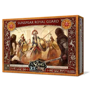 A Song of Ice and Fire Tisch-Miniaturen-Spiel Sunspear Royal Guard Unit Box,Strategiespiel für Jugendliche und Erwachsene,ab 14 Jahren,durchschnittliche Spielzeit 45-60 Minuten,hergestellt von CMON