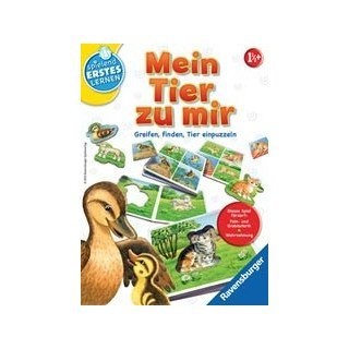 Ravensburger Lernspielzeug Ravensburger 24731 - Mein Tier zu mir - Puzzelspiel für die Kleinen...