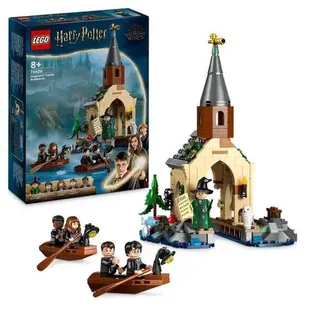 LEGO Harry Potter 76426 Bootshaus von Schloss Hogwarts Spielzeug mit Booten
