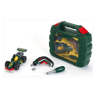 klein Spielzeug-Werkzeugkoffer 8395 grün