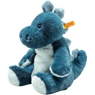 Steiff Kuscheltier Spott Stegosaurus Soft Cuddly Friends 28cm, blau