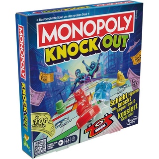 Hasbro Spiel, Familienspiel Hasbro Gaming, Monopoly, Knockout bunt