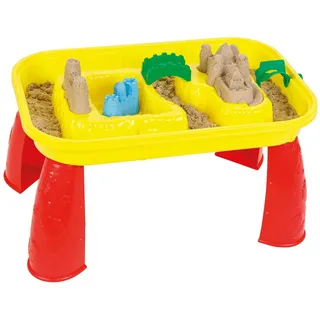 Sand und Wassertisch mit viel Zubehör, Spieltisch für Kinder, Gartenspieltisch
