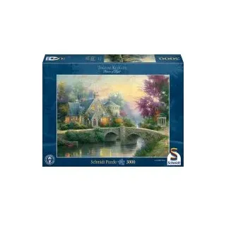 Thomas Kinkade - Abendstimmung - 3000 Teile Puzzle