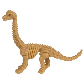Marabellas Shop Spielfigur Dinosaurier Fossilien ca. 4 x 8 cm Ausgrabungsset Dino Skelett, verschiedene Modelle beige Brachiosaurus
