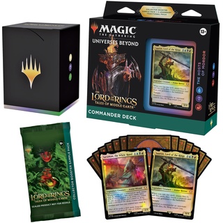 Magic: The Gathering The Lord of the Rings: Tales of Middle-earth Commander Deck 4 + Collector Booster Sample Pack (Englische Version)