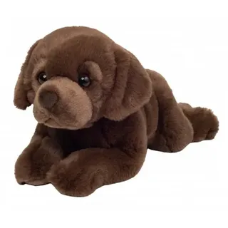 Teddy-Hermann - Kuscheltier Labrador liegend schokobraun 32 cm