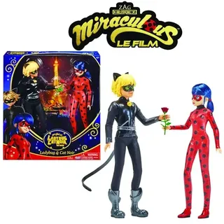 Bandai - Miraculous 2er Pack Puppen 26cm Movie Special