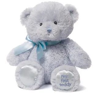 GUND Mein erster Teddybär, blau, 25 cm, für Neugeborene, 6055511