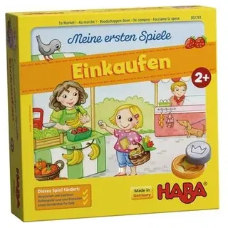 HABA 302781 - Meine ersten Spiele Einkaufen Spieleranzahl: 1-4, Spieldauer (Min.): 10, Kinderspiel, Meine ersten Spiele