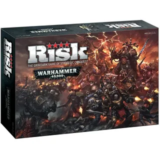 Risk Warhammer 40.000 Brettspiel | Basierend auf Warhammer 40.000 von Games Workshop | Offiziell lizenziertes Warhammer 40.000 Merchandise | Themed Risk Game