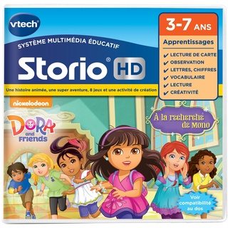VTech 272905 HD-Spiel Storio Dora & Friends, Einzigartig