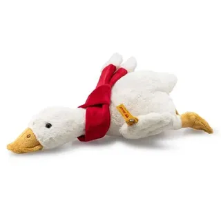 Steiff 075513 - Gilda Gans Cosy Christmas, weiß, 26 cm