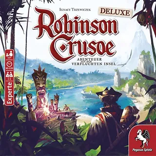 PEGASUS SPIELE Robinson Crusoe Deluxe Edition Brettspiel Mehrfarbig