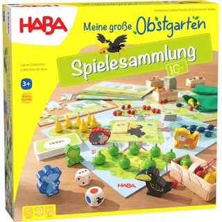 Haba Meine grosse Obstgarten-Spielesammlung (Niederländisch, Italienisch, Französisch, Englisch, Deutsch)