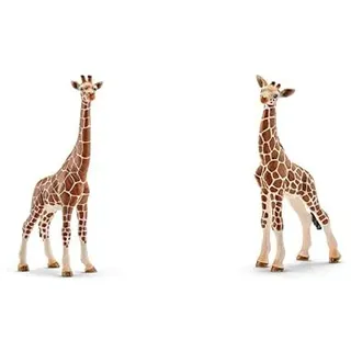 SCHLEICH 14750 - Giraffenkuh & 14751 - Giraffenbaby