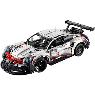 LEGO® Spielbausteine 42096 Technic Porsche 911 RSR Konstruktionsspielzeug, (Set, 1580 St) bunt