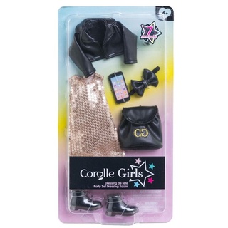 Girls - Doll Clothes Party Set Dressing Room