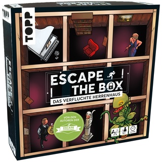 Escape The Box - Das Verfluchte Herrenhaus: Das Ultimative Escape-Room-Erlebnis Als Gesellschaftsspiel!