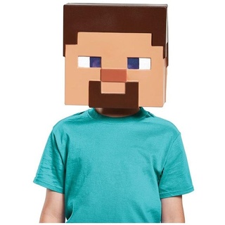 Disguise Minecraft Steve Half Mask Child