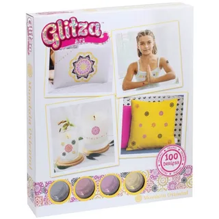 Knorrtoys® Kindertattoo Knorrtoys Glitza Art Mandala Oriental mit Glitzer und 100 Tattoos