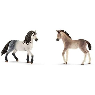 Schleich 13821 - Andalusier Hengst & 13822 - Andalusier Fohlen