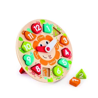 Hape E1622 Steckpuzzle Uhr