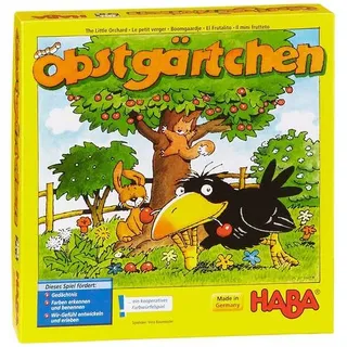 HABA 4460 - Obstgärtchen, (Obstgarten-Abwandlung), Lernspiel, Merkspiel Für 1 - 4 Kinder
